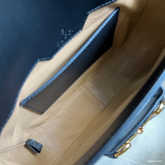 Hyperpeter Gucci Horsebit bag 1955 mini lizard 0805